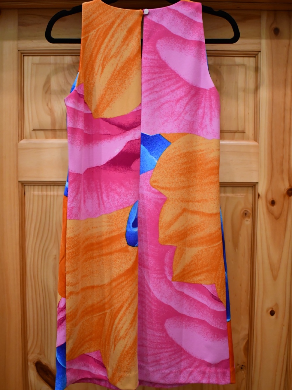 Premise Summer Floral Mini Dress - Pink, Orange & Blue S - Picture 6 of 7